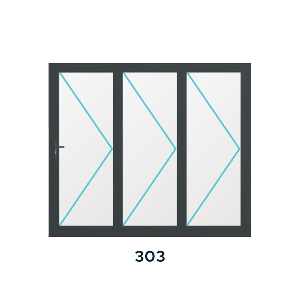 Bespoke 3 Panel Bifold - Image 3