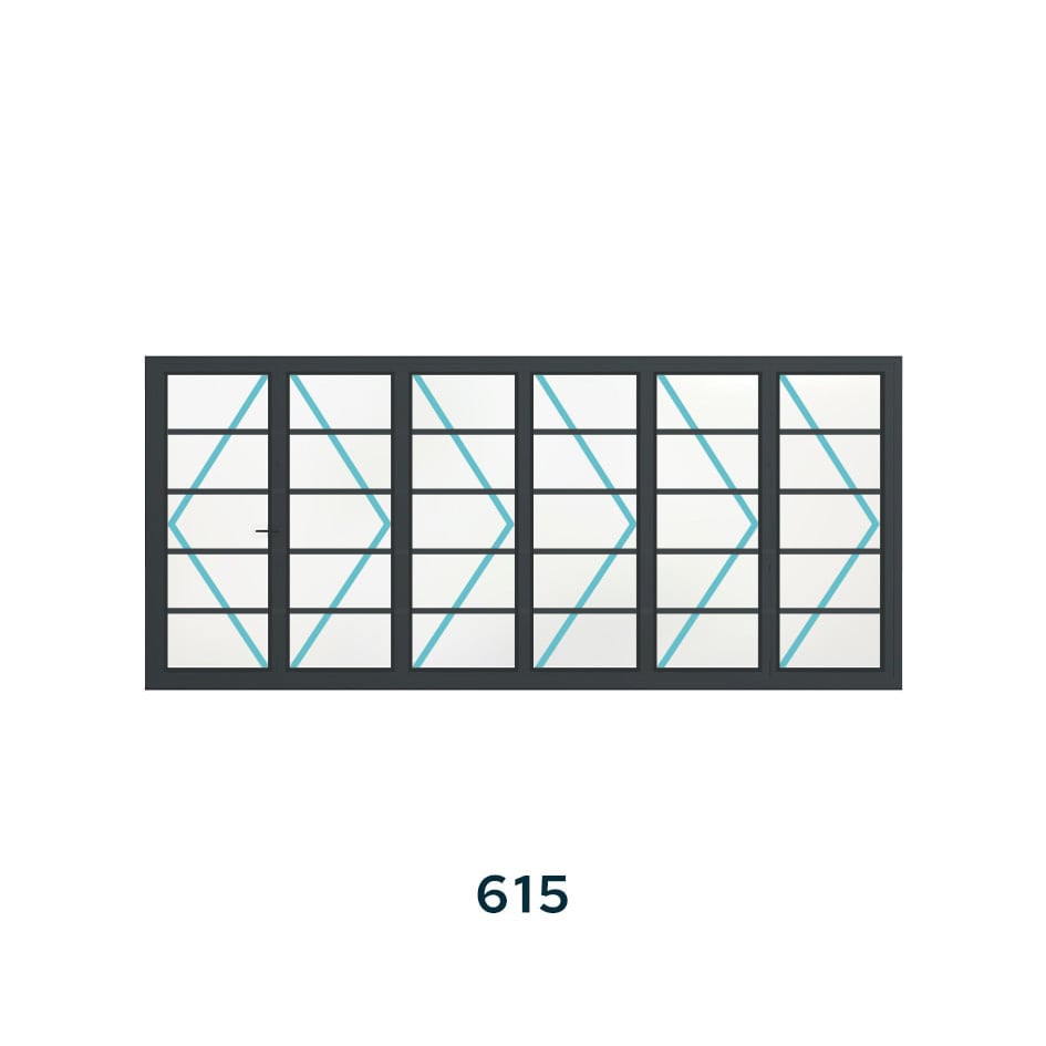 Bespoke 6 Panel Bifold (4 Astragal Bars) - Image 5