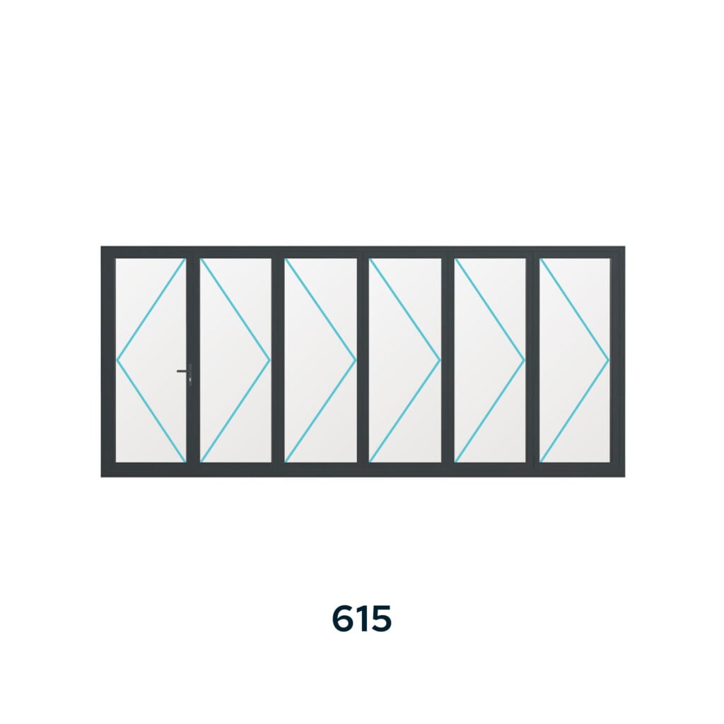 Bespoke 6 Panel Bifold - Image 5