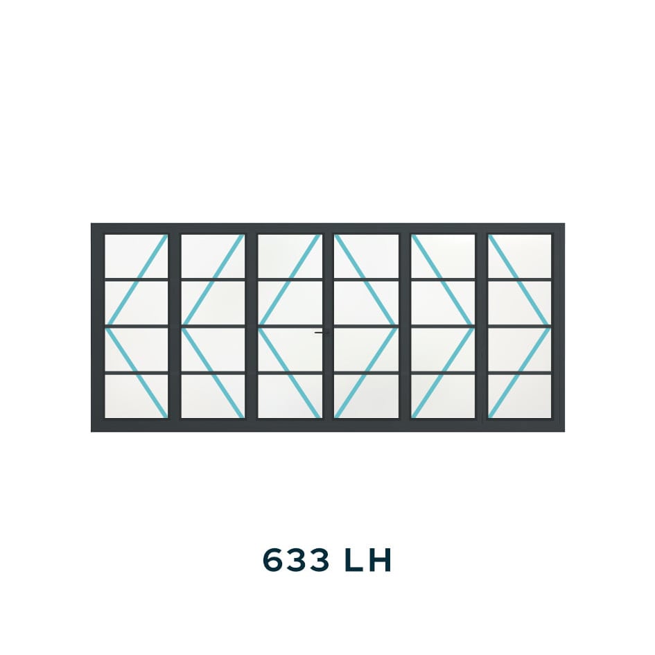 Bespoke 6 Panel Bifold (3 Astragal Bars) - Image 6