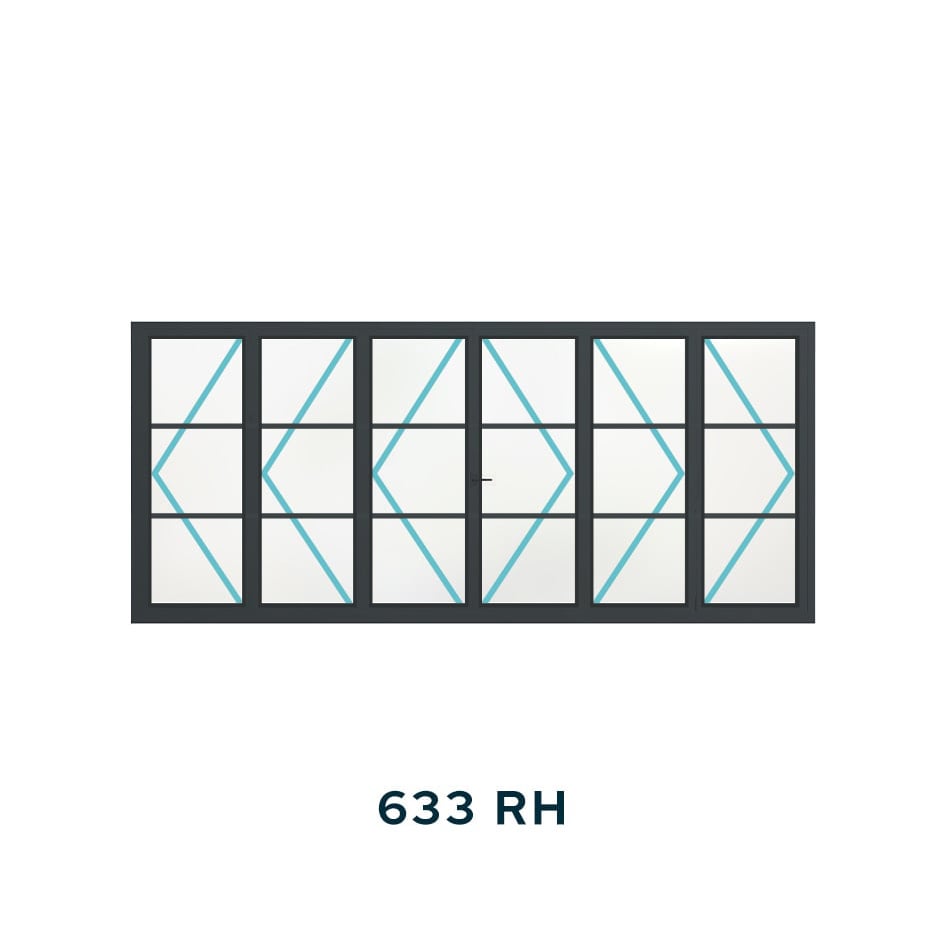 Bespoke 6 Panel Bifold (2 Astragal Bars) - Image 7