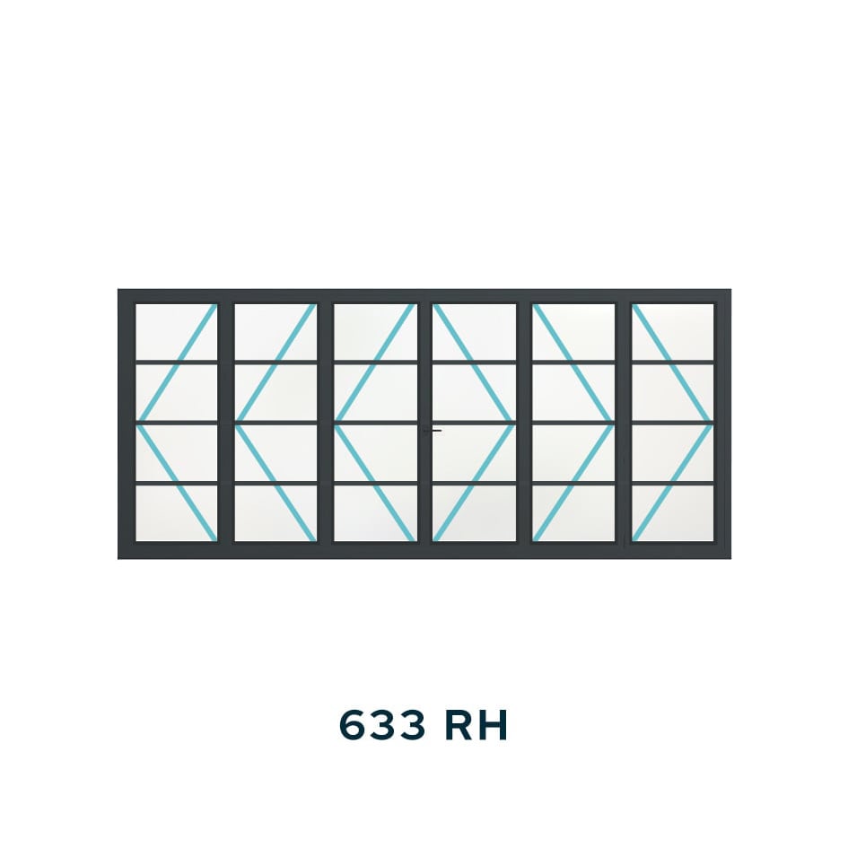 Bespoke 6 Panel Bifold (3 Astragal Bars) - Image 7