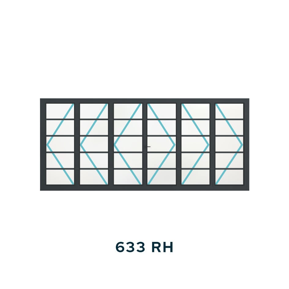 Bespoke 6 Panel Bifold (4 Astragal Bars) - Image 6