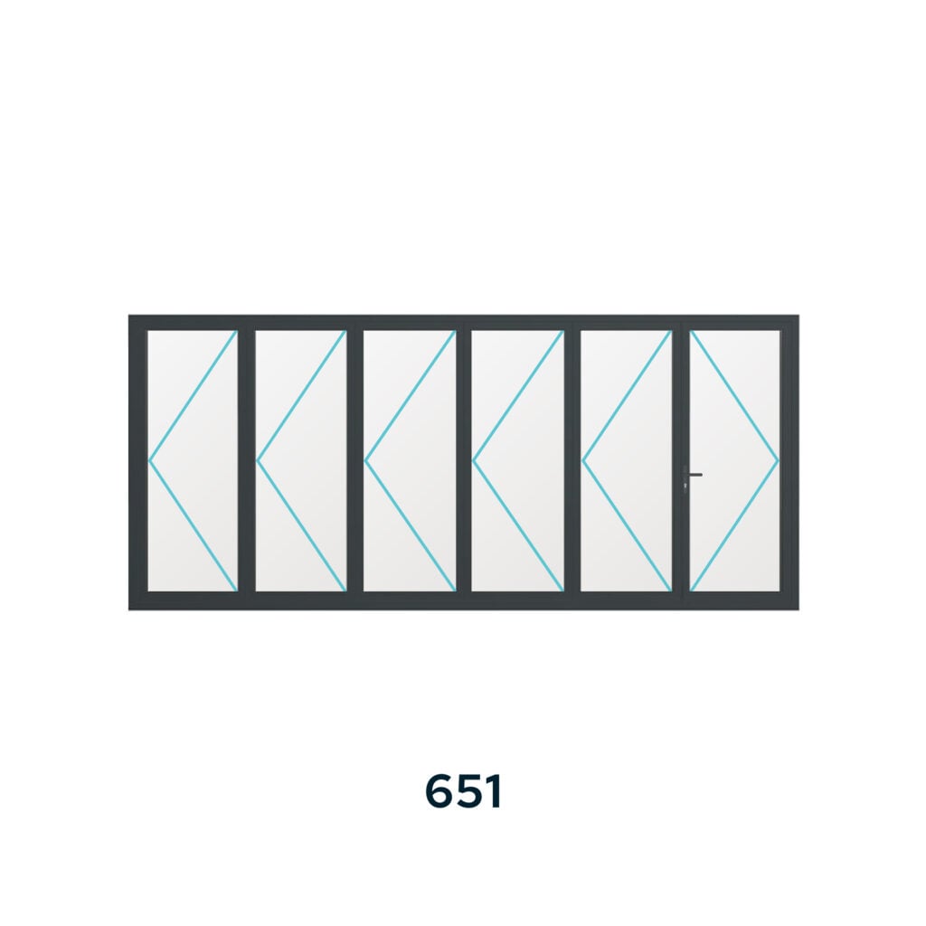Bespoke 6 Panel Bifold - Image 4