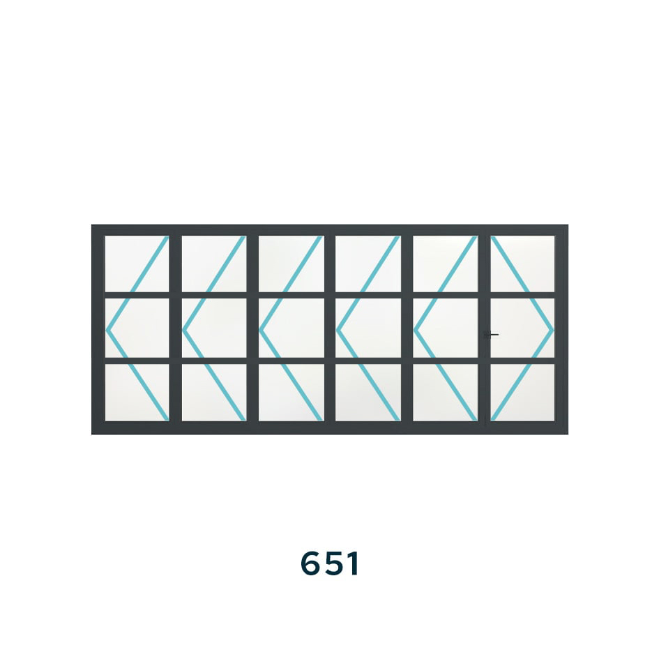 Bespoke 6 Panel Bifold (2 Transom) - Image 6