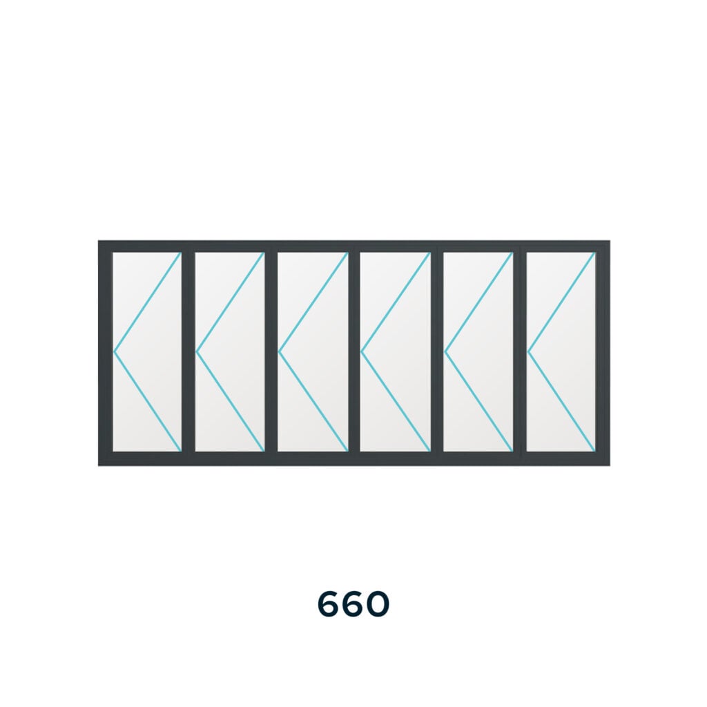 Bespoke 6 Panel Bifold - Image 2