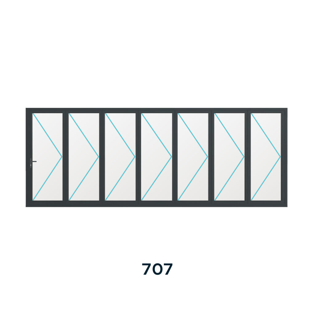 Bespoke 7 Panel Bifold - Image 3