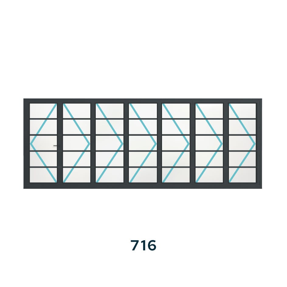 Bespoke 7 Panel Bifold (4 Astragal Bars) - Image 5