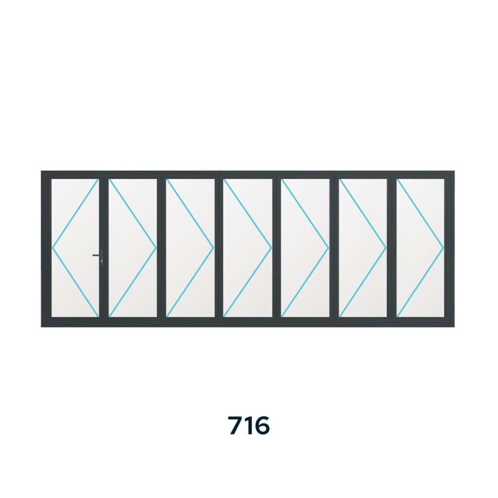 Bespoke 7 Panel Bifold - Image 4