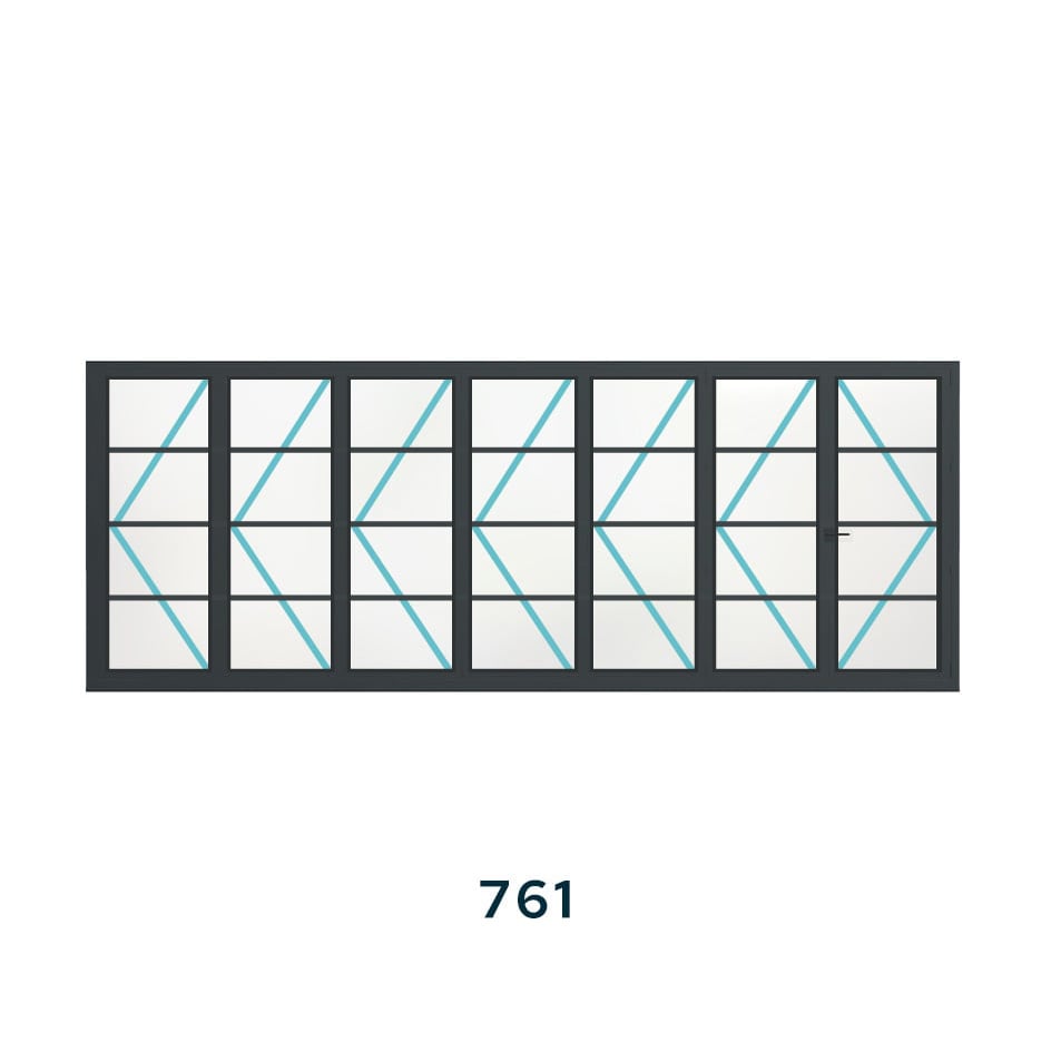 Bespoke 7 Panel Bifold (3 Astragal Bars) - Image 4