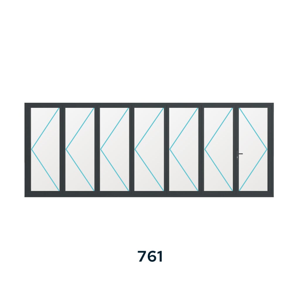 Bespoke 7 Panel Bifold - Image 5