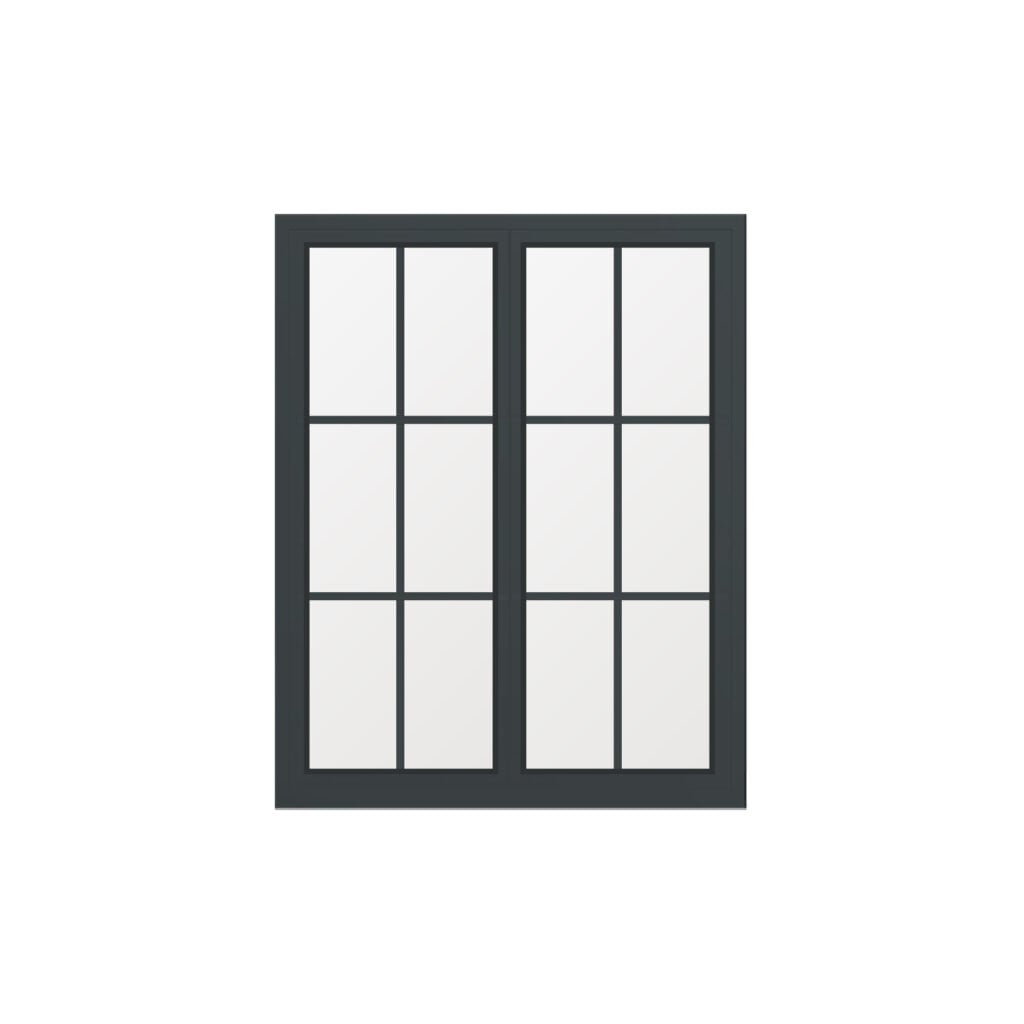 Bespoke 2 Panel Georgian Bifold (2 Astragal Bars)