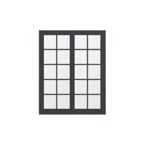 Bespoke 2 Panel Georgian Bifold (4 Astragal Bars)