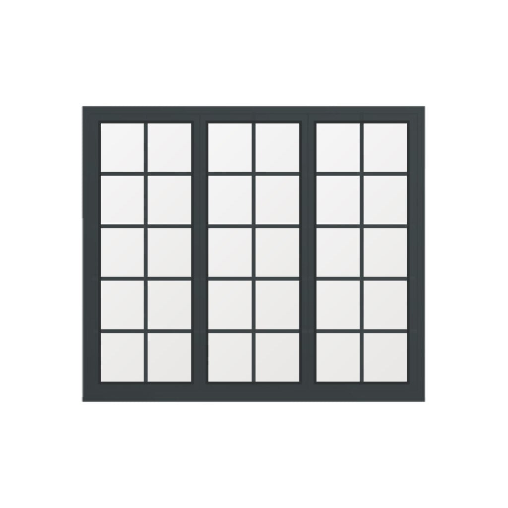 Bespoke 3 Panel Georgian Bifold (4 Astragal Bars)