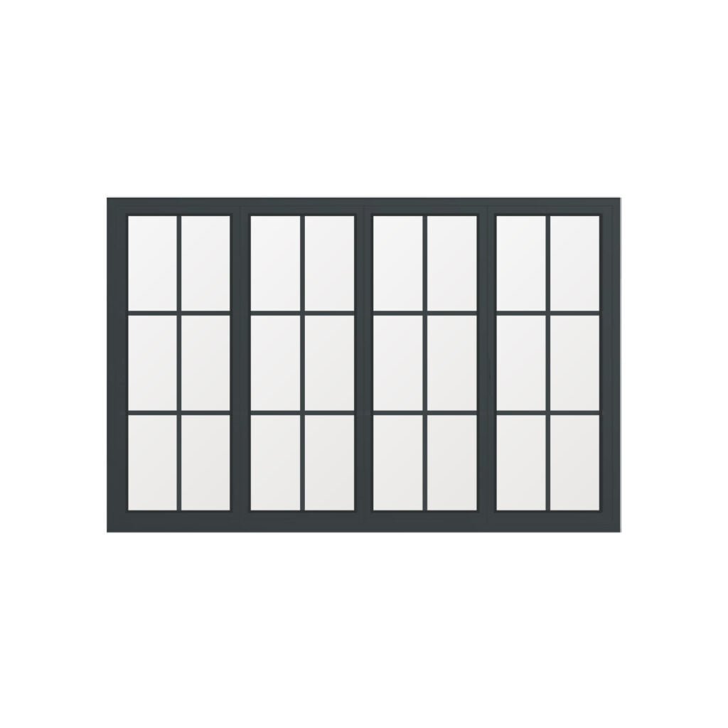 Bespoke 4 Panel Georgian Bifold (2 Astragal Bars)