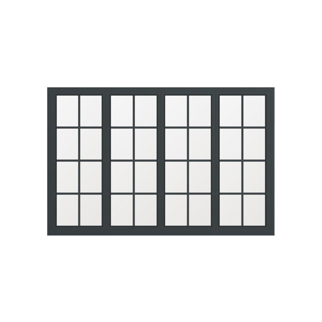 Bespoke 4 Panel Georgian Bifold (3 Astragal Bars)