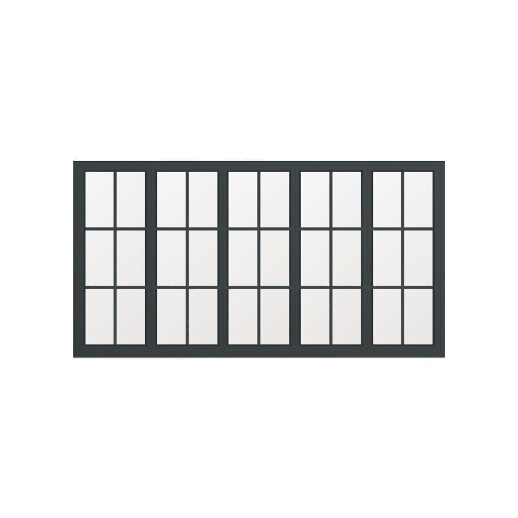 Bespoke 5 Panel Georgian Bifold (2 Astragal Bars)