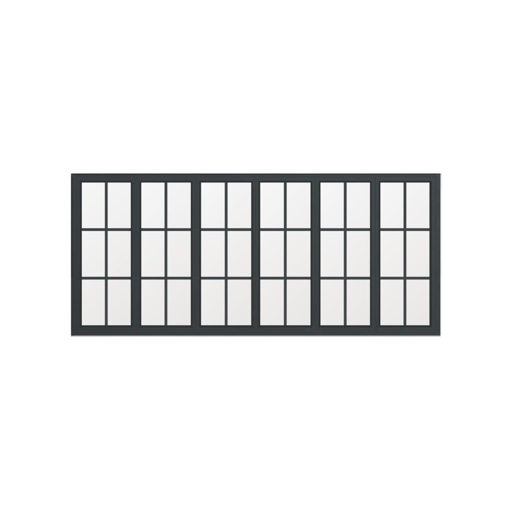 Bespoke 6 Panel Georgian Bifold (2 Astragal Bars)